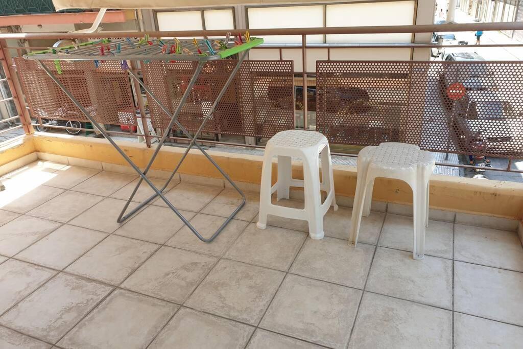 Κεντρικό Στούντιο 250M Σχεδόν Από Την Παράλια. Volos Exterior foto